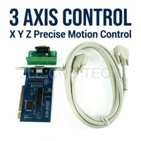 Tarjeta Controladora JLE CNC TECH Nc Studio, Adaptador PCIe de 3 Ejes, Placa de Interfaz para Sistema de Control de Fresadora CNC