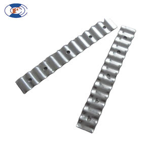 HF Vente en gros Design industriel Anti-Corrosion Durable Aluminium <span class=keywords><strong>Fer</strong></span> Acier Zig Zag Briques ondulées Attaches murales pour immeuble de bureaux - Product Image 5