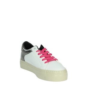 Autunno/inverno/primavera estate espadrillas Sneakers per camminare leggere leggere bianco/argento con suola in rete DFSH367016 - Product Image 5