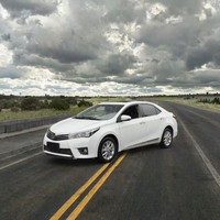 Vente flash 2017 pour Toyota Corolla Pioneer, boîte de vitesses automatique d'occasion, conduite à gauche, transmission intégrale, sièges en cuir, jantes en métal R16