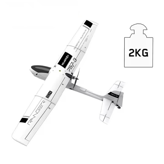 EPO Remote Control Brushless PNP Fly Glider RC Airplane FPV V757-3 with Batteries & Charger Ready-to-Go Indoor-Outdoor