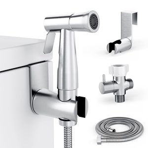 304 thép không gỉ cầm tay Bidet phun Bidet Tay điện phun đặt nhà vệ sinh Bidet phun di động