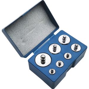 Poids d'étalonnage en acier chromé Veidt, poids de test standard avec étuis pour balances électroniques - Product Image 4