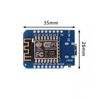 ESP8266 ESP-12 ESP-12F ESP12F CH340G CH340 V2 USB untuk WeMos D1 Mini WIFI Development Board NodeMCU Lua IOT Board 3.3V dengan Pin