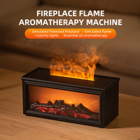 Nouveau diffuseur d'arômes à commande à distance USB avec simulation de foyer 3D, humidificateur pour la maison, le bureau ou l'utilisation sur le bureau