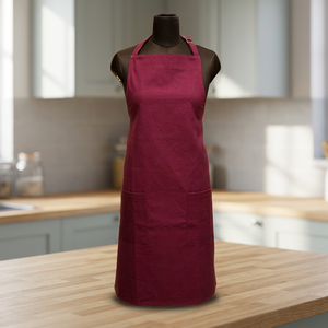 Delantal de Cocina Personalizado con Logotipo, Ecológico, Reutilizable, 100% Algodón, Premium OEM para Restaurantes, Cafeterías, Uniformes de Trabajo e Importadores Globales - Product Image 1
