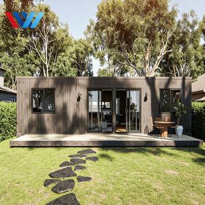 원룸 조립식 주택 저렴한 이동식 주택 미니 컨테이너 사무실 캐빈 조립식 빌라 고급형 - Product Image 1