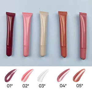 ลิปบาล์มวีแกนแบบหลอดบีบ 5 สี MLM กลิ่นหอมธรรมชาติ ลิปออยล์เปลี่ยนสีได้ ผลิตภายใต้แบรนด์ส่วนตัว บำรุงริมฝีปากชุ่มชื้น - Product Image 4