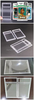 Machine de soudage par ultrasons pour plaques de cartes de classement PSA transparentes en plastique, pour cartes de classement sportives en blister DNA, scellage de plaques de cartes de classement