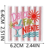 Parches bordados termoadhesivos para pesca al aire libre, diseño de peces de agua dulce y salada, para maletas y bolsas de lona