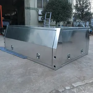 Bán Buôn Bột Tùy Chỉnh Tráng Kép Cab Boat UTE Khay Nhôm Tán Với Nhiệm Vụ Nặng Nề Mái Giá - Product Image 1