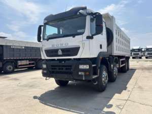 Sinotruk New Sino 8X4 RHD LHD Howo TX Dump Truck Heavy Duty 371 400HP <b>12</b> Wheeler Tipper Trucks 8x4 Dump Truck for Sale - Product Image 5