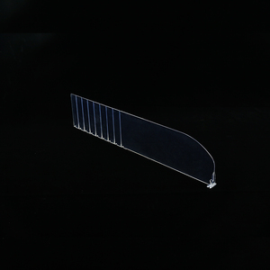 Séparateurs cassables pour l'organisation du placard Séparateurs d'<span class=keywords><strong>étagère</strong></span>s en acrylique transparent <span class=keywords><strong>Séparateur</strong></span> de placard pour le stockage - Product Image 1