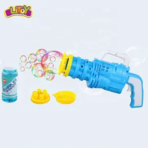 핫 잘 팔리는 2 in 1 Bubble Blower Gatling Bubble 건 장난감 웨딩 Bubble 대 한 kids