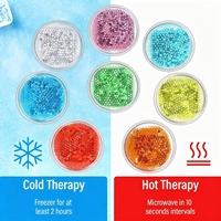 Compresa de Gel Frío/Calor Reutilizable de Grado Médico, Personalizable al por Mayor, de PVC Flexible, para Belleza, Dolor de Dientes, Alivio de la Hinchazón