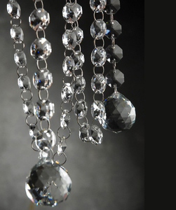 Dây trang trí pha lê với bóng đèn chùm pha lê thủy tinh MH-12320 - Product Image 1