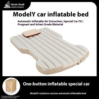 Matelas gonflable floqué pour voiture Uncle Snail YUCALO, modèle UET-TSL-AB02, pour camping, couchage, siège arrière