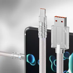 Beste Verkoop Dragon Kabel Bio 5ft 10ft 1.5M 3M Usb A Naar Type C Kabel Snel Opladen Data Snoer Usb Oplader Voor Android Mobiel