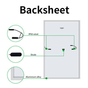 <span class=keywords><strong>Panneau</strong></span> <span class=keywords><strong>solaire</strong></span> monocristallin PERC 50W haute efficacité – Module PV – Approvisionnement direct usine – OEM ODM – Solution complète de stockage d'énergie - Product Image 6