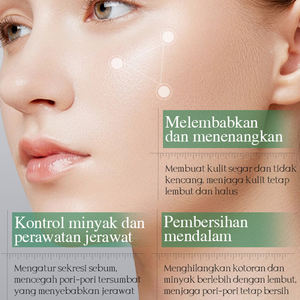 KORMESIC Certifié Bpom, Vente en Gros, Nettoyant Visage Quotidien Apaisant et Purifiant en Profondeur pour l'Acné, Contrôle du Sébum, 150ml - Product Image 3