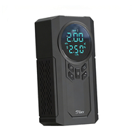 Démarreur de batterie de voiture 14,8 V 6000 mAh/8000 mAh Démarrage rapide Kit d'urgence de haute qualité Moniteur de pression des pneus Plastique d'urgence