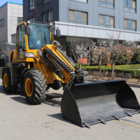 Chine Haute qualité CE/EPA 4x4 Diesel roue multi-chargeuse chariots élévateurs hydraulique télescopique chargeur de flèche