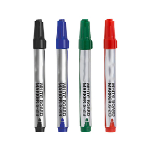 Marcadores de Borrado en Seco Reutilizables Novison (Negro/Azul/Rojo/Verde) para Pizarra Blanca y Múltiples Superficies - Product Image 1