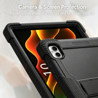 Étui de protection pour tablette Celero 5G 10,95 pouces, 3 couches antichoc avec béquille intégrée, design PC silicone