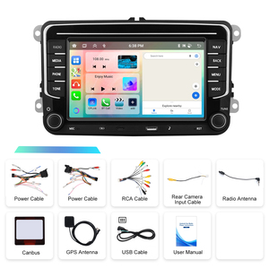 Hikity pour VW Magotan Passat Golf Polo Skoda Android Car Audio Autoradio 7 ''<span class=keywords><strong>6</strong></span> + 128G Wireless Carplay/Android Split Screen Stereo - Product Image 6