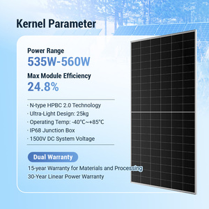 Panneaux solaires Longi Himo 10, 550 Watts, 535 Watts, 555 Watts, Topcon N-type - Product Image 2