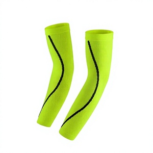Manchons de compression respirants unisexes SPARKWELL INDUSTRIES en 100 % polyester pour la course à pied, la gym et le cyclisme, protection UV solaire, vente en gros - Product Image 1