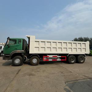 Low Price Sinotruck Hohan NX Dump Truck 8*4 <b>12</b> Wheels Euro 3 420 HP 40-50T Heavy Duty Truck for Sale in Africa - Product Image 5