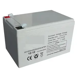 Batería de UPS 12V 12ah 100 150 200ah Batería de plomo ácido sellada de gel 12V 7ah-200ah baterías de gel solar