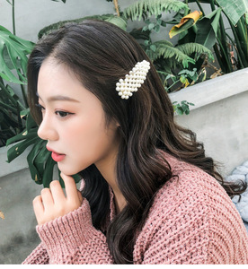 <span class=keywords><strong>JIRIS</strong></span> Venta al por mayor de moda mezclada encantadora perla arco Rhinestone pinza de pelo accesorios para el cabello para mujeres señoras niñas - Product Image 5