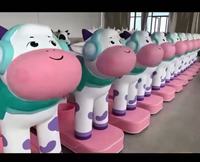 Ensemble de terrain de jeu intérieur pour enfants Simulateur de traite de vache amusant avec équipement de jeu sonore pleurant