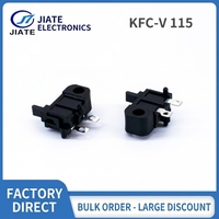 Interrupteur de fin de course KFC-V 115 pour connecteur de jeu et réinitialisation de déclencheur, compatible HD-16, composant bouton-poussoir micro-tactile