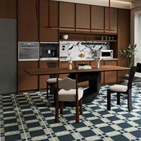 Carreaux de céramique artisanaux mats 200x200mm (8x8 pouces) à motifs colorés pour crédence de cuisine, salle de bain et décoration de douche