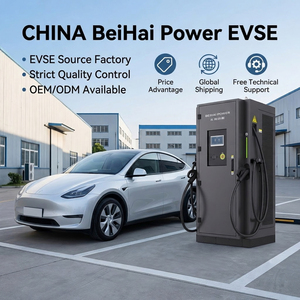 Station de recharge pour véhicules électriques BEIHAI POWER 240 kW, double borne, intelligente, rapide, avec grand écran - Product Image 1