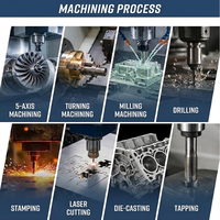 Traitement personnalisé par des experts via une machine de fraisage CNC 5 axes : pièces métalliques complexes non standard pour les industries B2B mondiales.