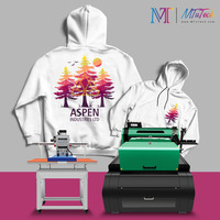 MT Offre Spéciale DTF Machine à secouer la poudre pour l'impression de t-shirts prêts à l'emploi