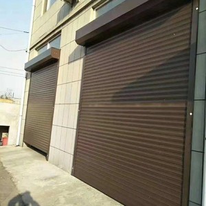 Elegante blanco eléctrico con ventanas Seguridad Motorizado Silencio Persiana enrollable de aluminio Puertas de garaje seccionales <span class=keywords><strong>para</strong></span> patio Hogar - Product Image 3