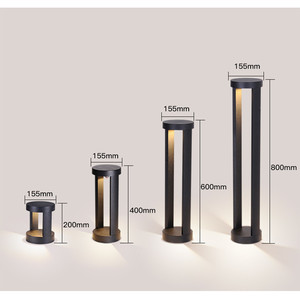 High Quality Aluminum <b>Cheap</b> Price Outdoor Powered Garden Lamp LED Waterproof Warm White Garden <b>Lights</b> - Product Image 3