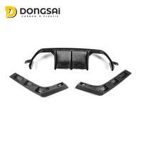 Pièces de modification de voiture populaires M3 F80 M4 F82 Diffuseur en fibre de carbone pré-imprégnée de style V