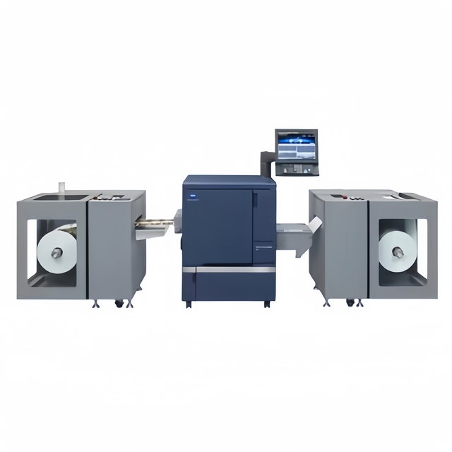 Konica Minolta AccurioLabel 190/230/400 Digital Printer Used High Resolution for Narrow Web Digital Labels A3 Max Print Area