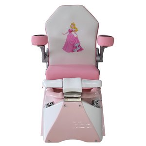 Chaise de pédicure électrique rose pour enfants de style européen de haute qualité, bain de pieds massant, couleur personnalisable - Product Image 1