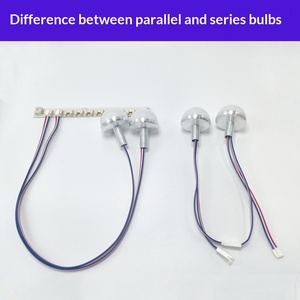 Lámpara Moderna <span class=keywords><strong>para</strong></span> Espejo de Maquillaje con Tornillos de Plástico de 50 mm, Iluminación de 5V/12V y Diseño <span class=keywords><strong>para</strong></span> Bombilla - Product Image 2