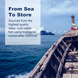 OEM/ODM Huile de poisson oméga-3 en gélules, hautement raffinée, pour la santé cardiaque, le soutien du cerveau et des articulations, prix usine. - Product Image 2