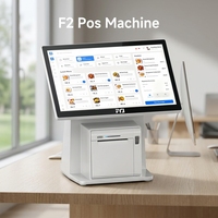 Imprimante de reçus 80 mm avec lecteur de codes-barres, écran tactile et système de caisse rapide FYJ-F2 pour supermarchés