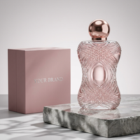 Développement de la marque : Eau de toilette fruitée florale 10 ml pour marques américaines, conception d'emballage de bouteille, parfum arabe personnalisé