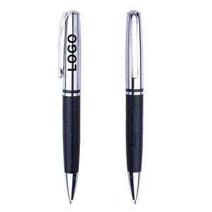 New Best Price Superior Quality Luxury Leather PU Ball <b>Pen</b> With Printing Customized Logo - Product Image 6